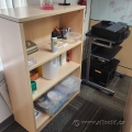 Blonde Bookcase w/ Adjustable Shelves